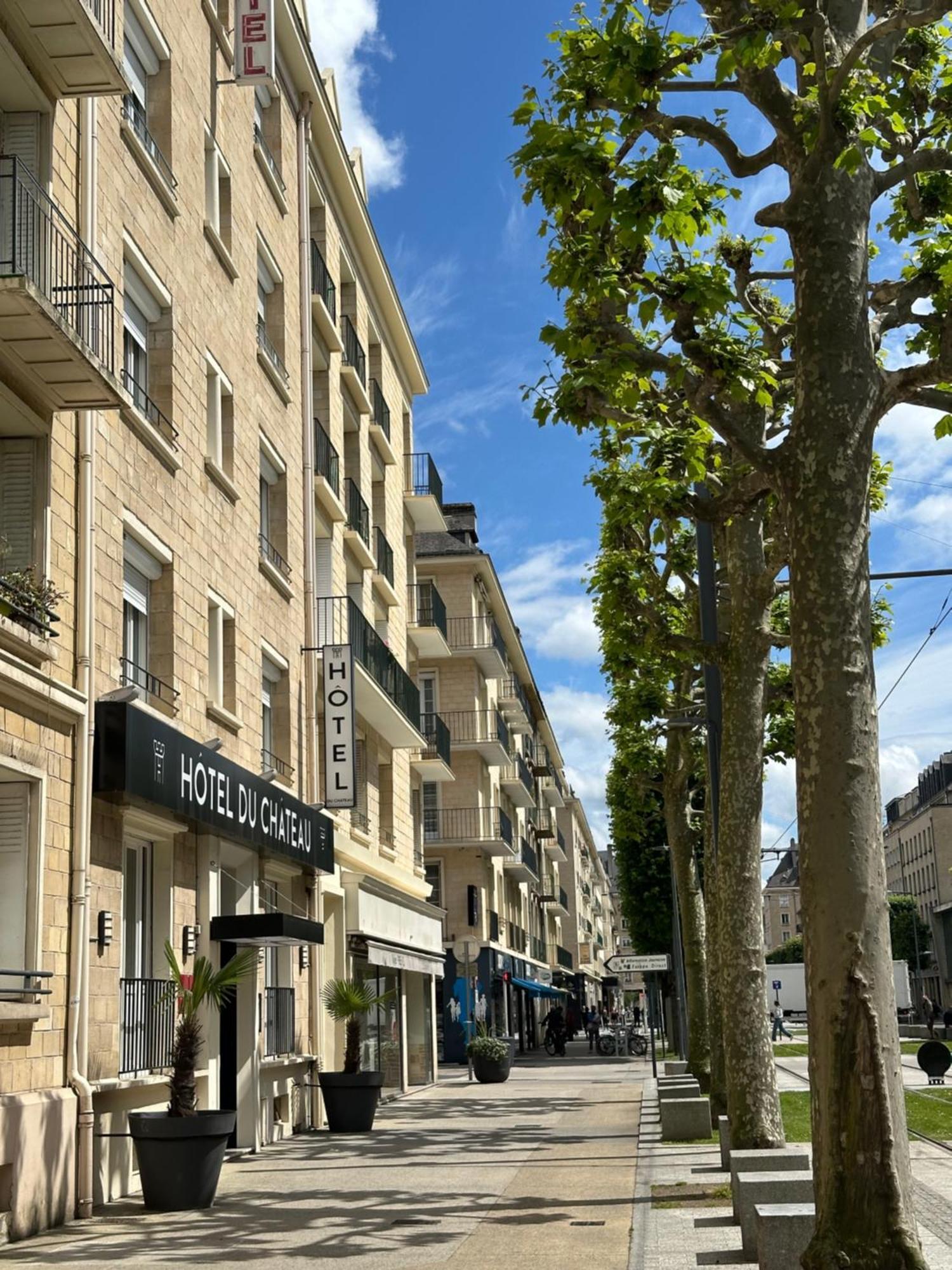 Logis Hotel Du Chateau Caen Exterior photo